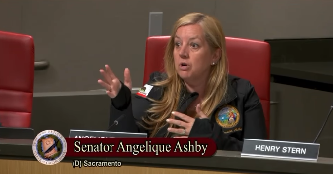Sen. Angelique Ashby, who Harlow's credited for backing AB 1720. (Source: California State Senate)