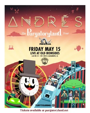 Andrés with Resilia, Tororo! & Subtlety at Old Ironsides