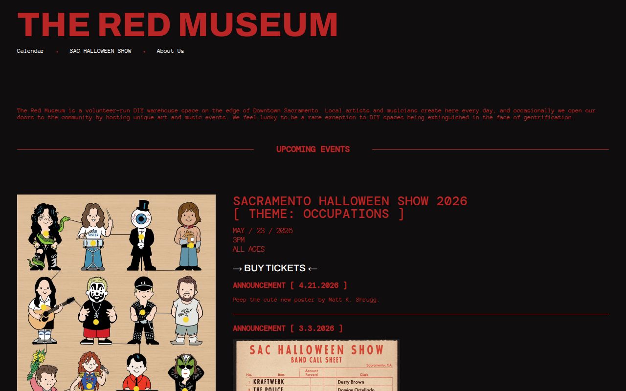 Tribute Band Festival at The Red Museum