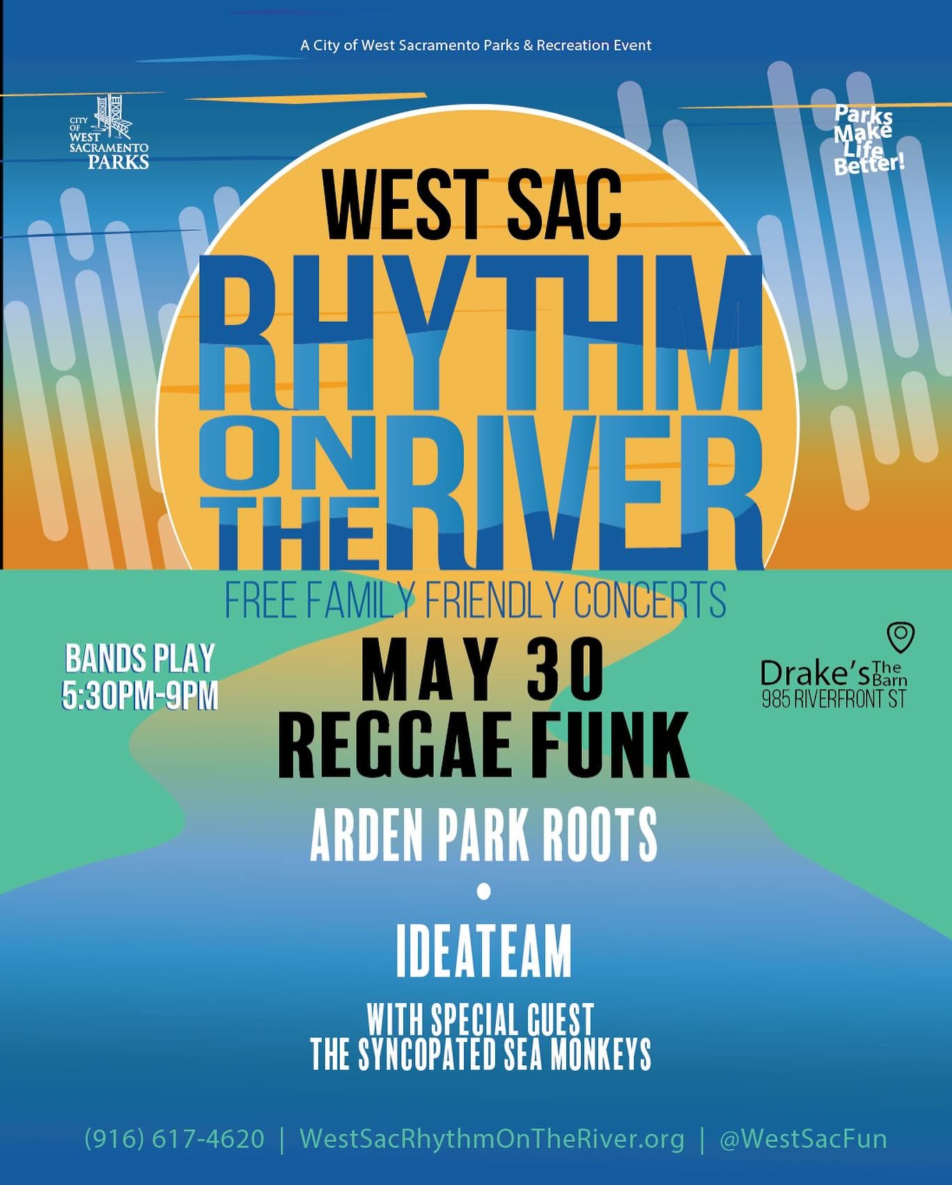 Arden Park Roots show flyer