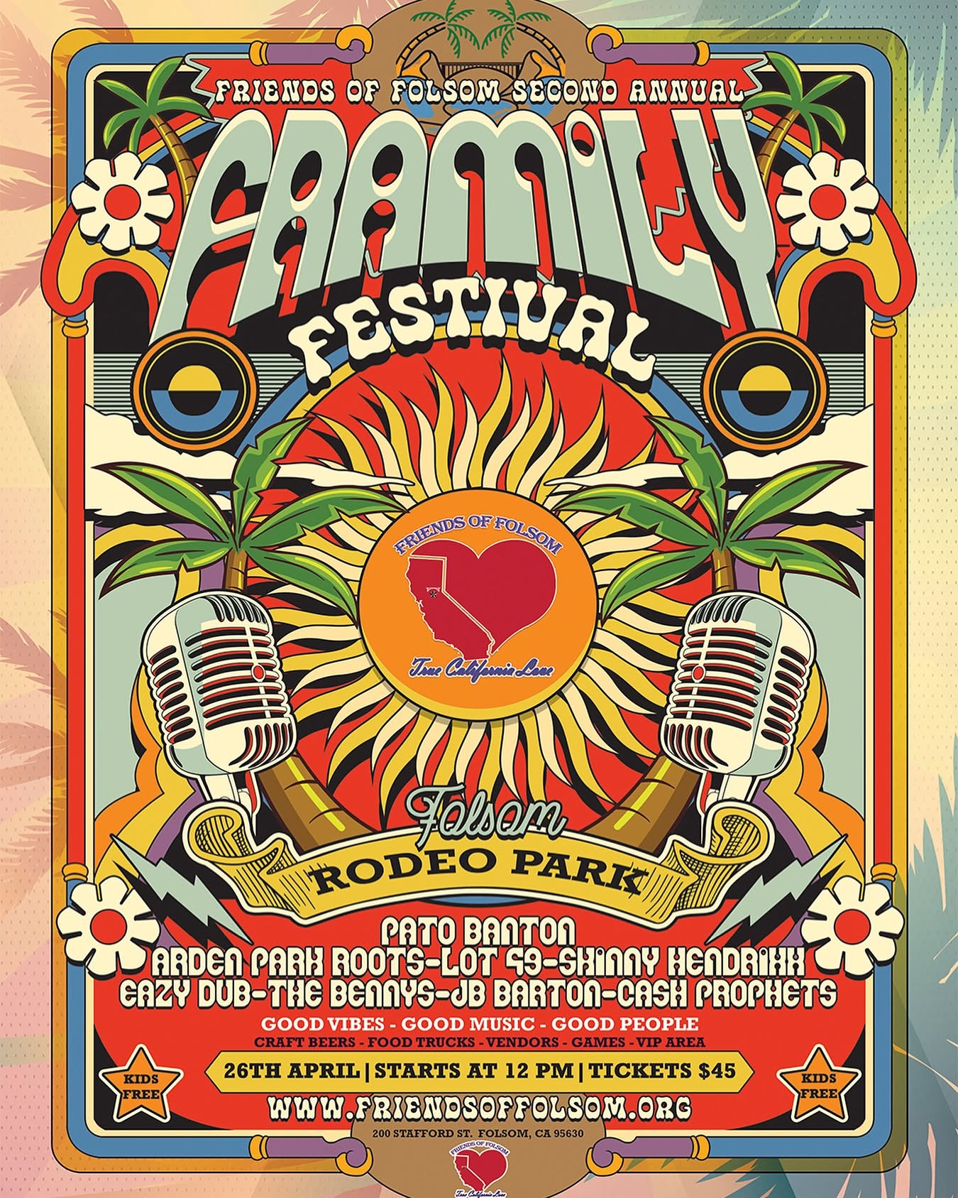 Arden Park Roots at the Friends of Folsom Faamily Festival, Folsom Rodeo Park